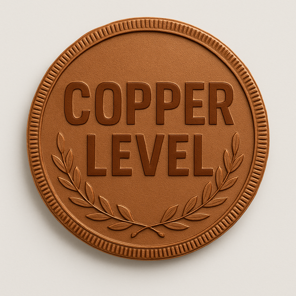 Copper Level ($125)