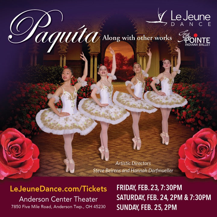 Paquita Ballet and Other Works - Sunday Feb 25, 2024 2:00pm